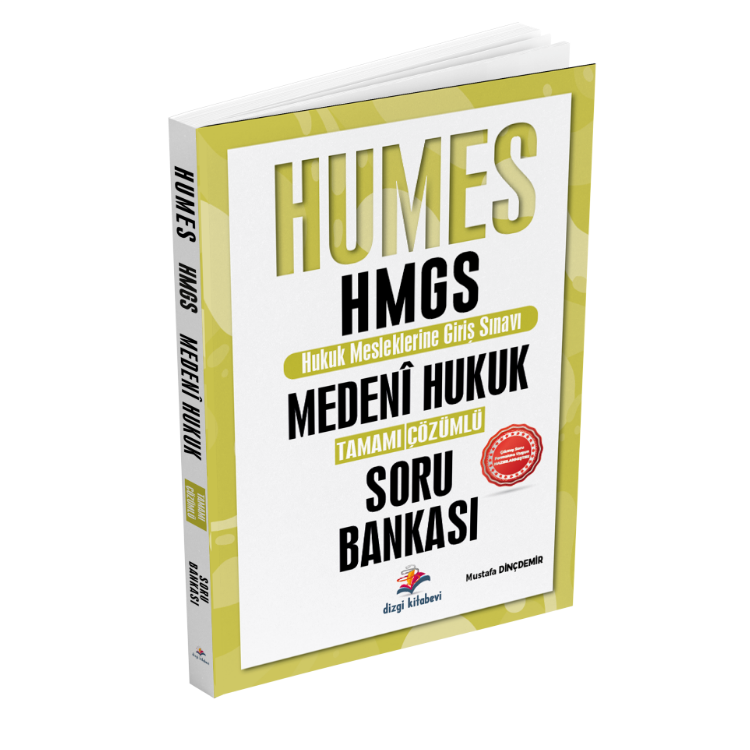 2025 Humes HMGS Medeni Hukuk Tamamı Çözümlü Soru Bankası Dizgi Kitap Yayınları