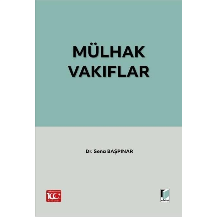 Mülhak Vakıflar Adalet Yayınevi