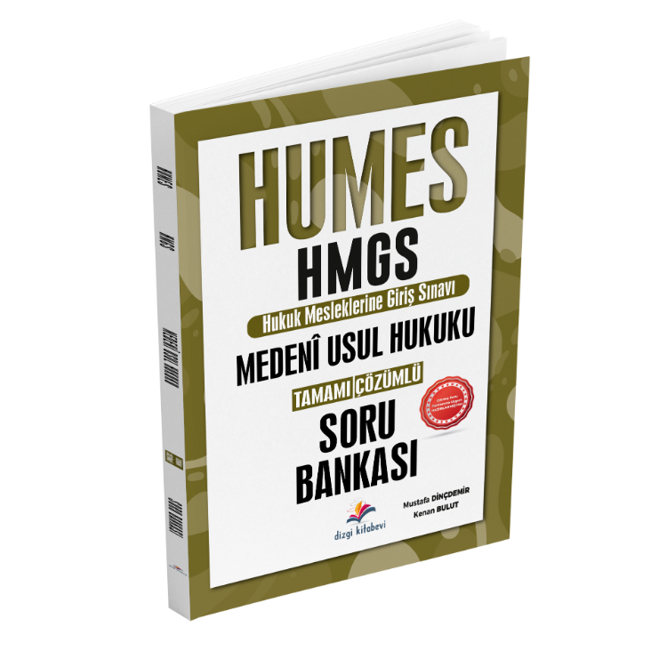 2025 Humes HMGS Medeni Usul Hukuku Tamamı Çözümlü Soru Bankası Dizgi Kitap Yayınları