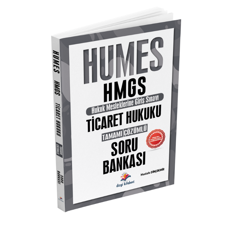 2025 Humes HMGS Ticaret Hukuku Tamamı Çözümlü Soru Bankası Dizgi Kitap Yayınları