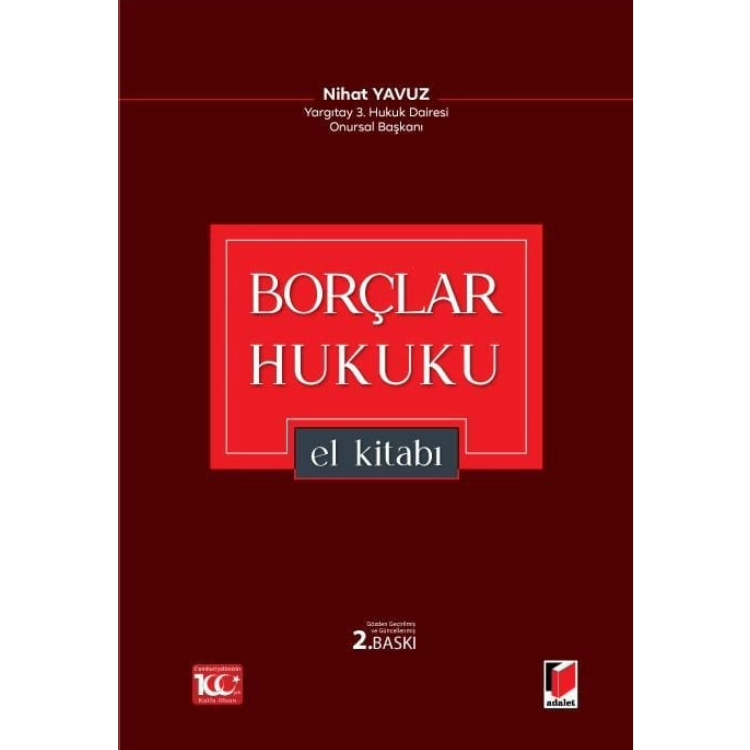 Borçlar Hukuku El Kitabı Adalet Yayınevi