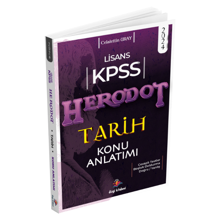 Herodot KPSS Lisans Tarih Konu Anlatımı-2024 Dizgi Kitap Yayınları