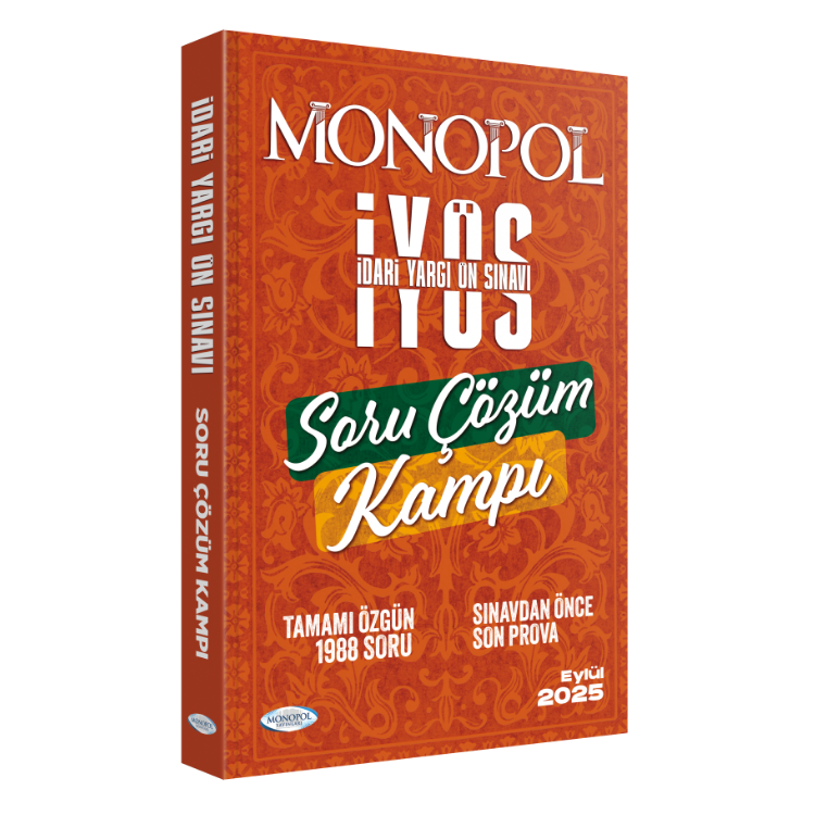 İYÖS Soru Çözüm Kampı Monopol Yayınları