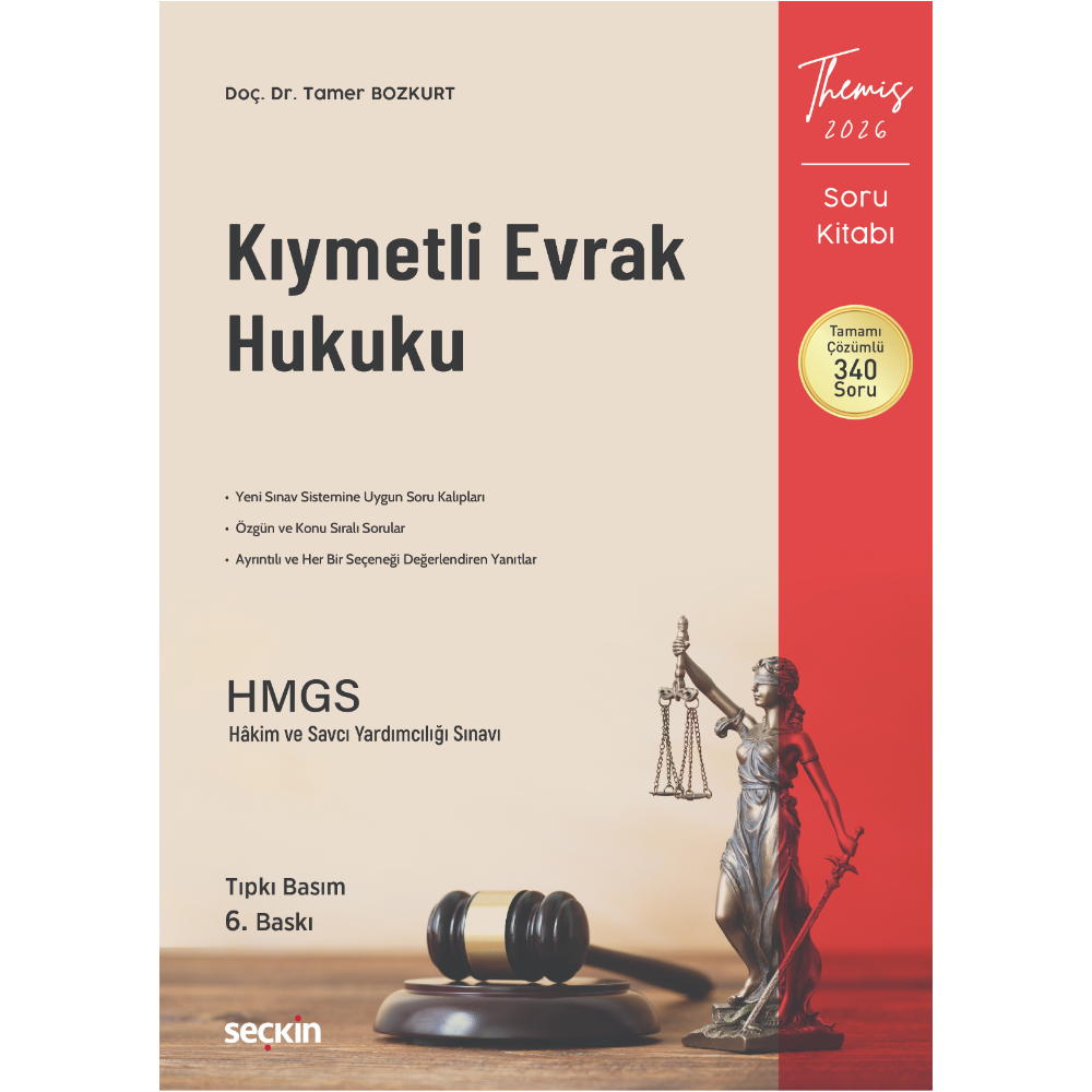 THEMIS – Kıymetli Evrak Hukuku Soru Kitabı Seçkin Yayıncılık