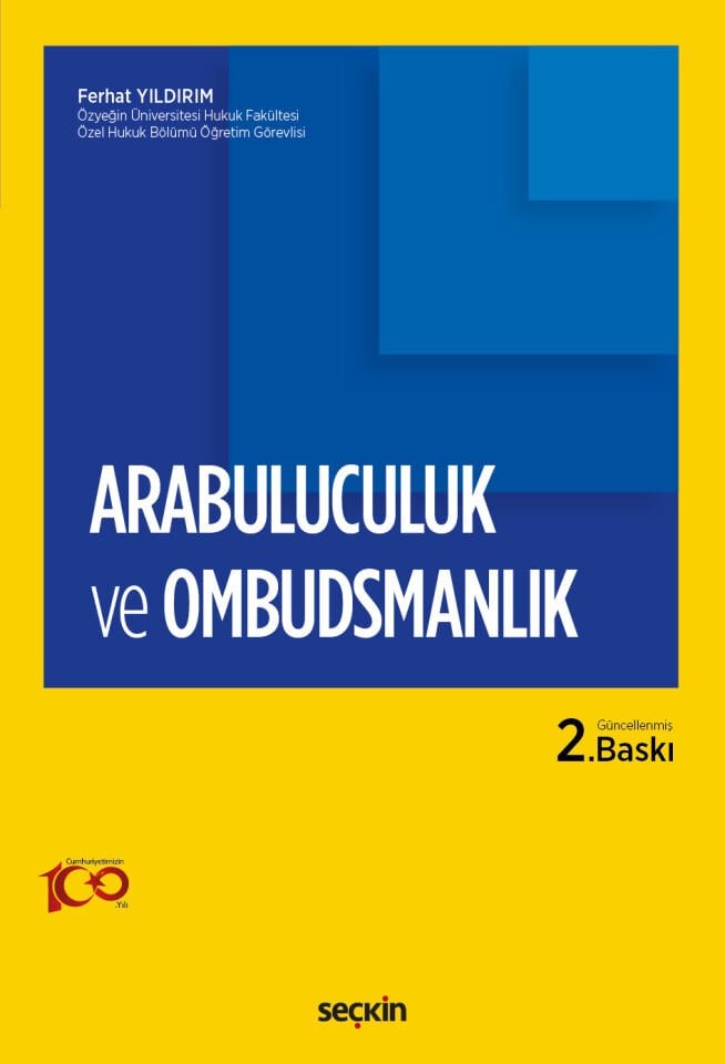 Arabuluculuk ve Ombudsmanlık Seçkin Yayıncılık