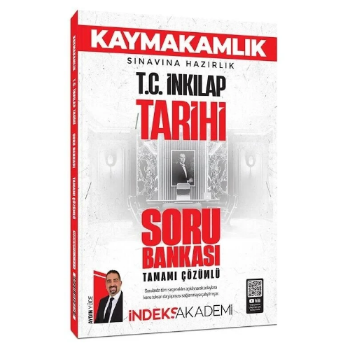 Kaymakamlık TC İnkılap Tarihi Soru Bankası Çözümlü - Aydın Yüce İndeks Akademi Yayıncılık