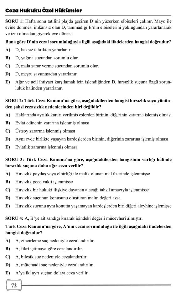 Ceza Hukuku Özel Hükümler 2. Baskı Monopol Yayınları