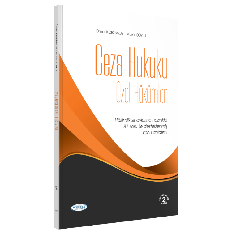 Ceza Hukuku Özel Hükümler 2. Baskı Monopol Yayınları
