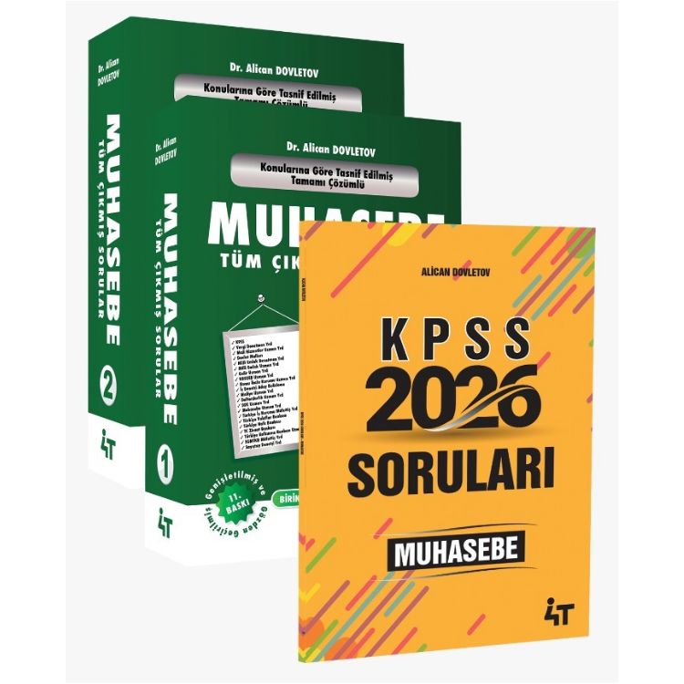 Muhasebe Tüm Çıkmış Sorular 11. Baskı 4T Yayınları