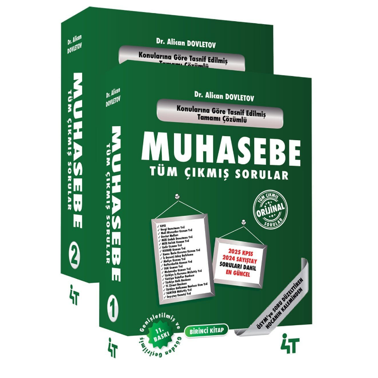 Muhasebe Tüm Çıkmış Sorular 11. Baskı 4T Yayınları