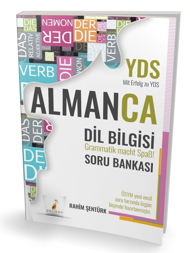 YDS Almanca Dil Bilgisi Soru Bankası Pelikan Yayınevi