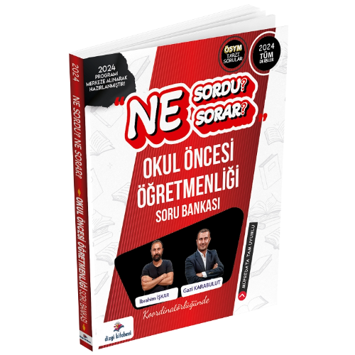 Kpss Okul Öncesi Öğretmenliği Ne Sordu Ne Sorar Tamamı PDF Çözümlü Soru bankası 2024 İbrahim İşkar- Gazi Karabulut Dizgi Kitap Yayınları