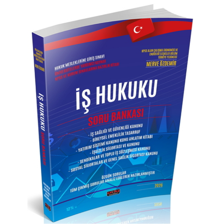HMGS ve Tüm Kurum Sınavları İçin İş Hukuku Soru Bankası Savaş Yayınları 2026