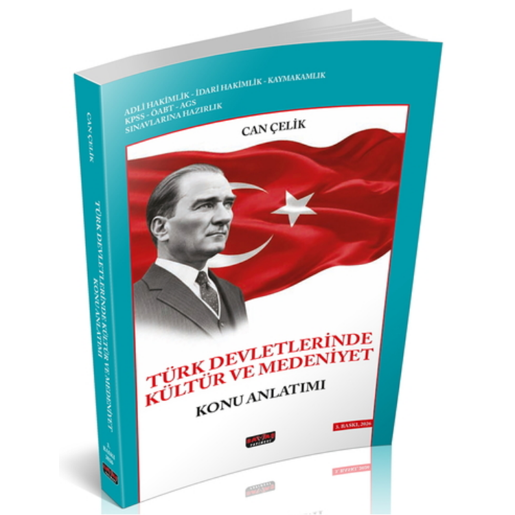 Türk Devletlerinde Kültür ve Medeniyet Konu Anlatımı Savaş Yayınları 2026