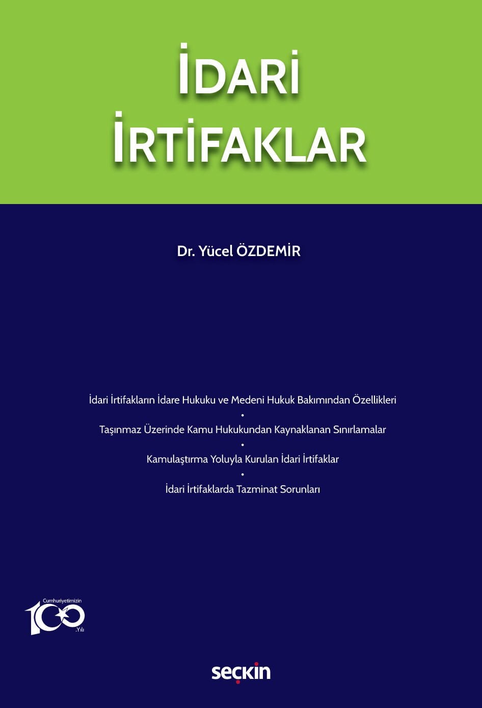 İdari İrtifaklar Seçkin Yayıncılık