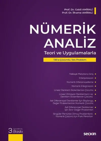 Nümerik Analiz (Teori ve Uygulama) Seçkin Yayıncılık