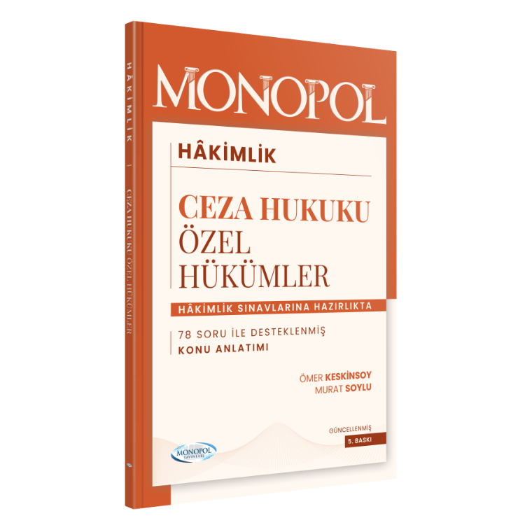 Ceza Hukuku Özel Hükümler 5. Baskı Monopol Yayınları