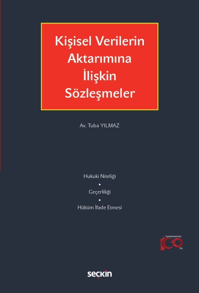 Kişisel Verilerin Aktarımına İlişkin Sözleşmeler Seçkin Yayınevi
