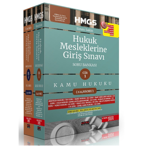 HMGS Hukuk Mesleklerine Giriş Sınavı Soru Bankası Ağustos 2025 Savaş Yayınları