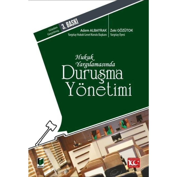 Duruşma Yönetimi Adalet Yayınevi