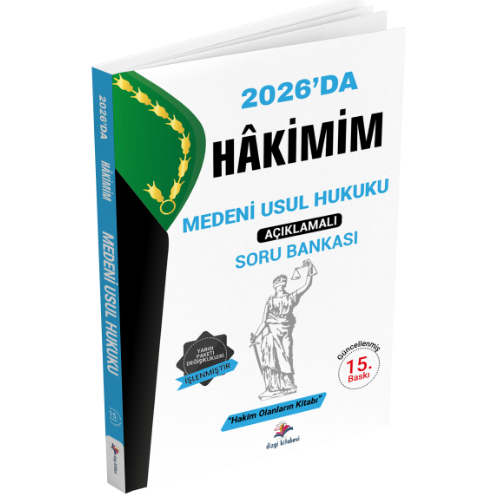 Hakimim Medeni Usul Hukuku Açıklamalı Soru Bankası 15. Baskı Dizgi Kitap Yayınları