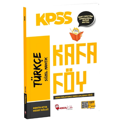 KPSS Türkçe Konu Anlatımlı Kafa Föy Hoca Kafası Yayınları
