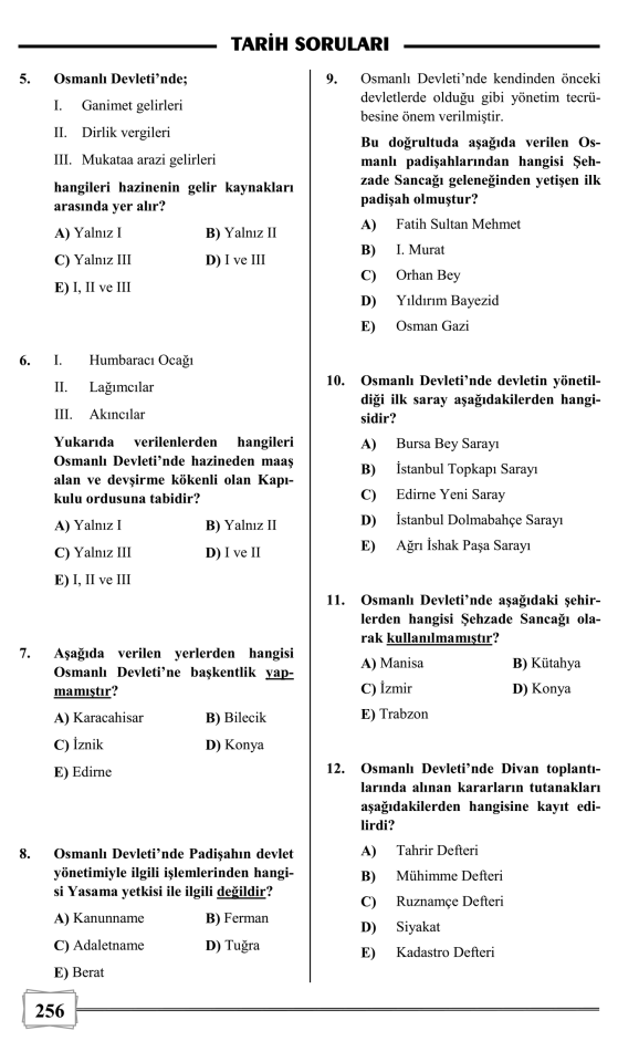 2024 Hakimlik Tarih Ders Notları ve Soruları Monopol Yayınları