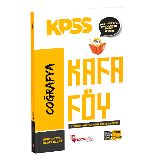KPSS Coğrafya Konu Anlatımlı Kafa Föy Hoca Kafası Yayınları