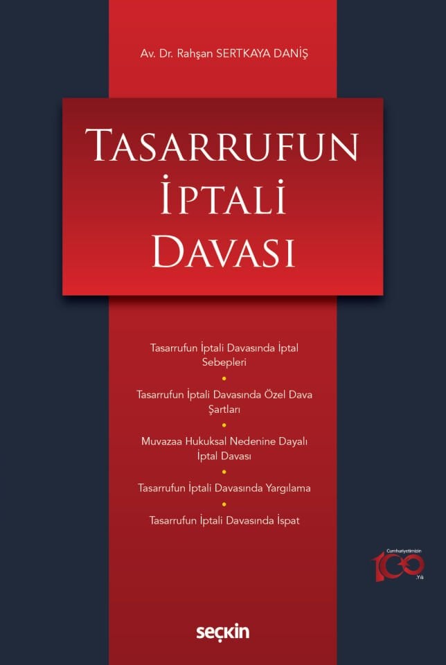 Tasarrufun İptali Davası Seçkin Yayıncılık