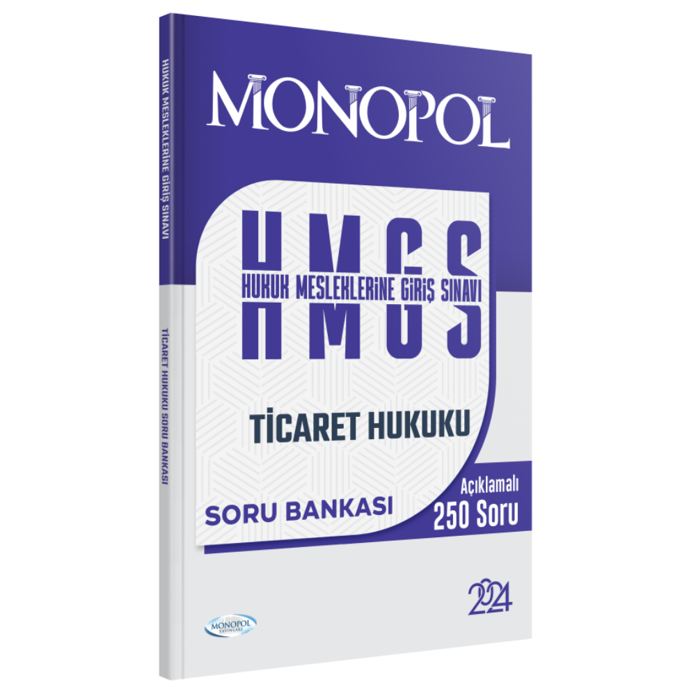 HMGS Ticaret Hukuku Soru Bankası Monopol Yayınları