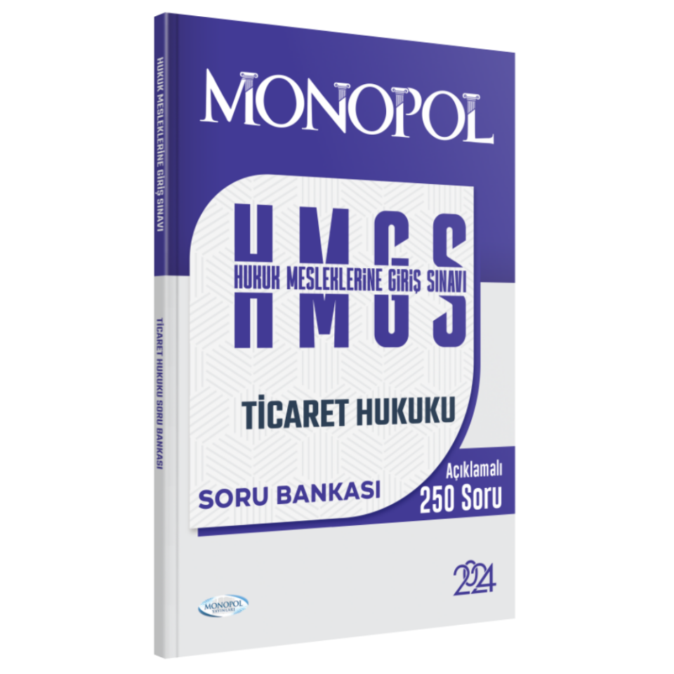 HMGS Ticaret Hukuku Soru Bankası Monopol Yayınları