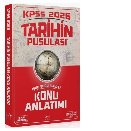 2026 KPSS Tarihin Pusulası Konu Anlatımı - İsmail Adıgüzel CBA Yayınları