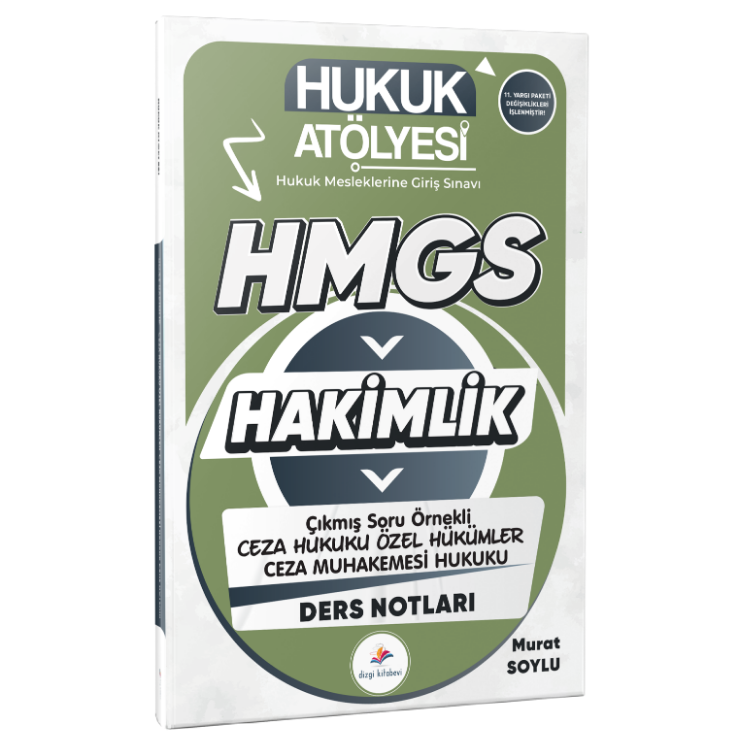 2026 Hukuk Atölyesi Hakimlik HMGS Çıkmış Soru Örnekli Ceza Hukuku Özel Hükümler Ceza Muhakemesi Hukuku Ders Notları Murat Soylu Dizgi Kitap Yayınları