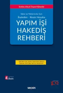 Yapım İşi Hakediş Rehberi Seçkin Yayıncılık