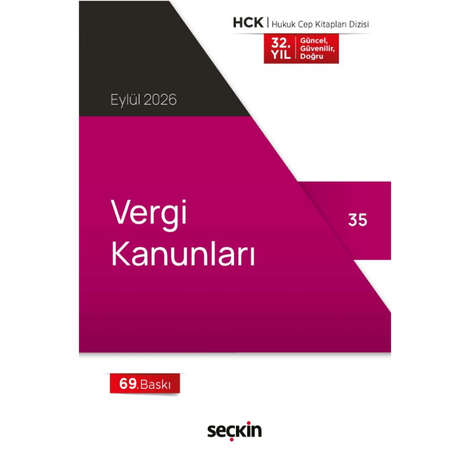 Vergi Kanunları (Cep Kitabı) Seçkin Yayıncılık