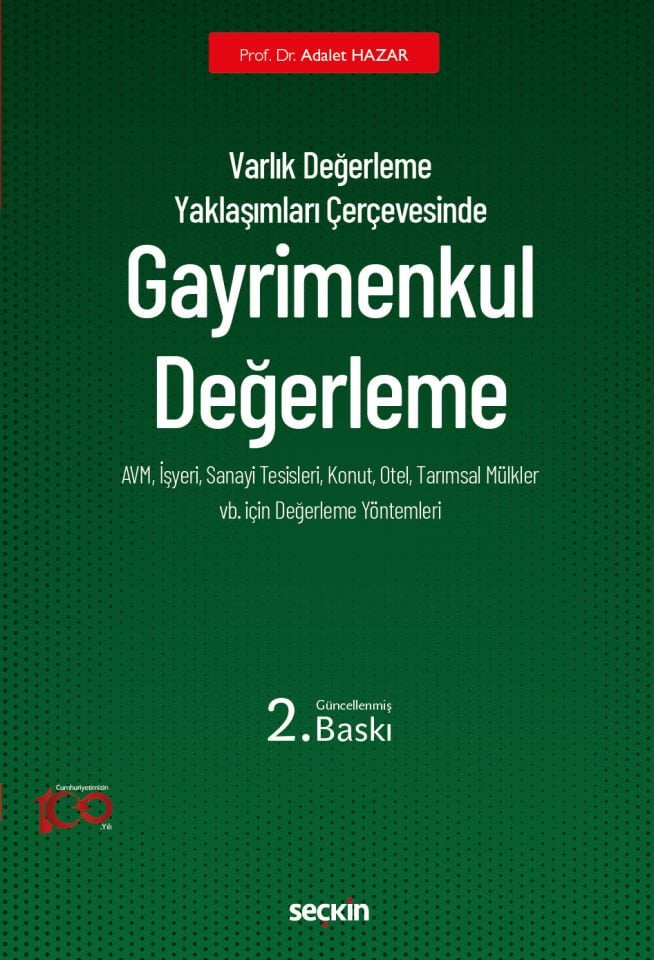Gayrimenkul Değerleme Seçkin Yayıncılık