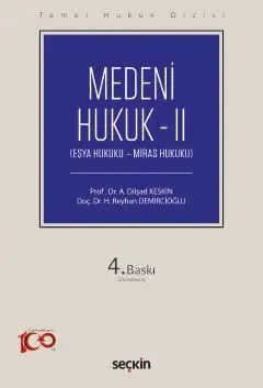 Medeni Hukuk – II (THD) Seçkin Yayıncılık