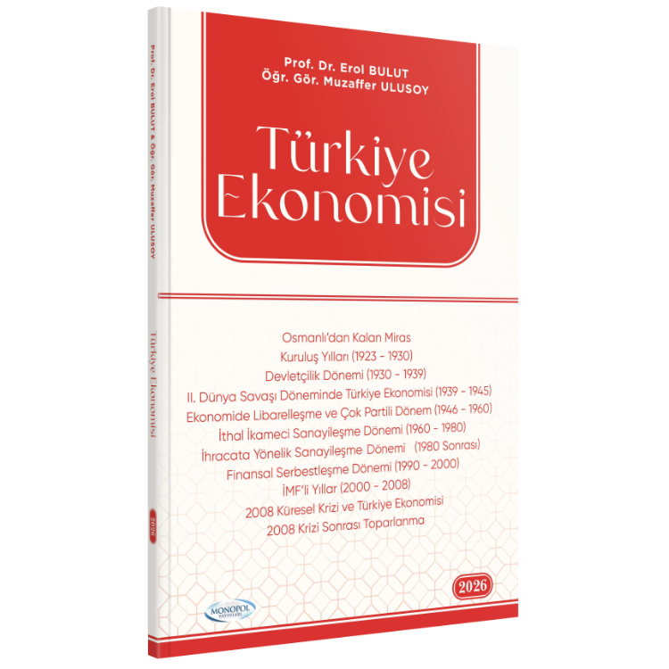 Türkiye Ekonomisi Konu Anlatım Monopol Yayınları