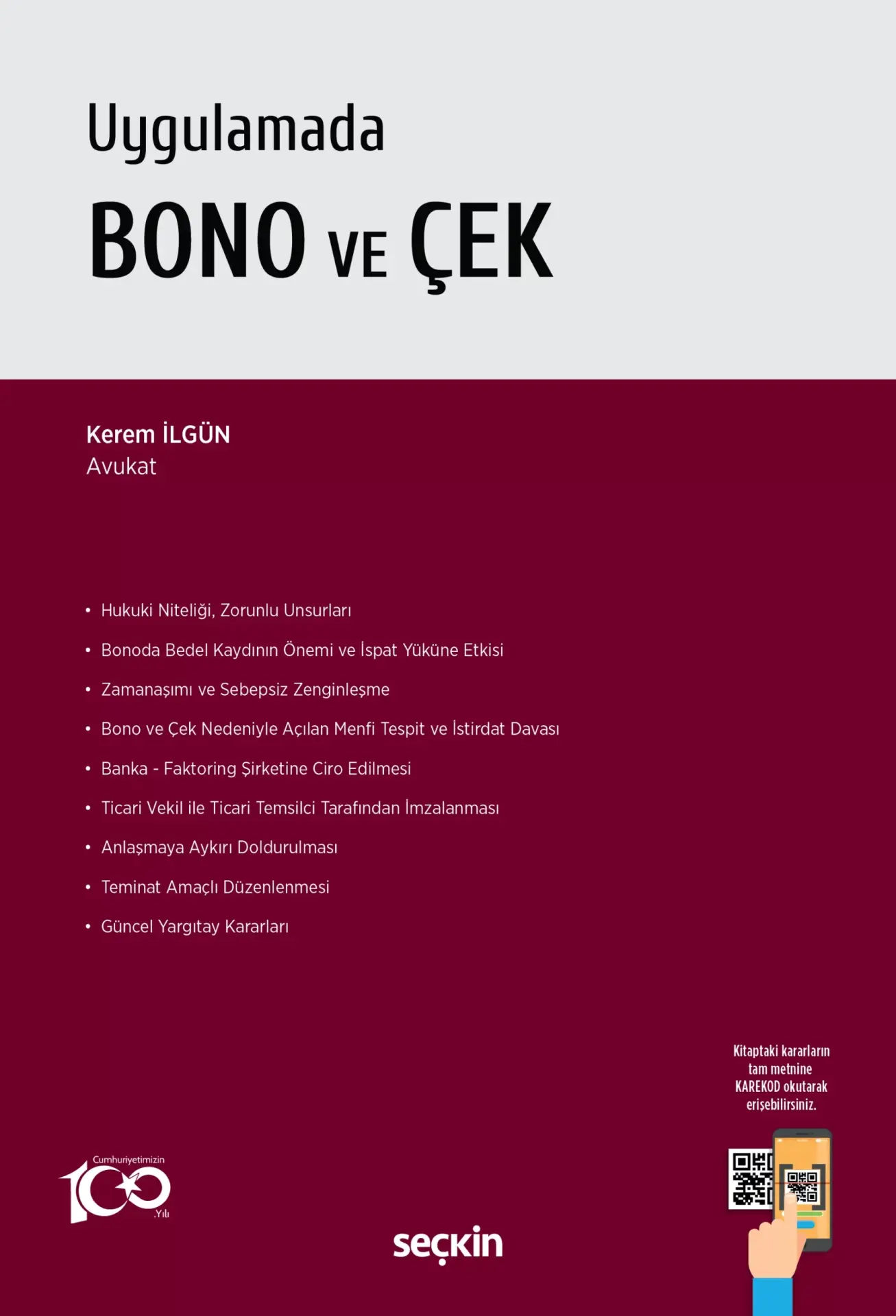 Uygulamada Bono ve Çek Seçkin Yayıncılık