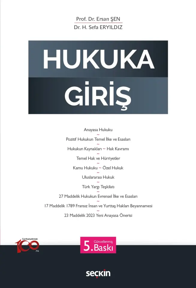 Hukuka Giriş Seçkin Yayıncılık