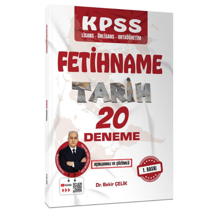 KPSS Fetihname Tarih 20'li Deneme Bekir Çelik