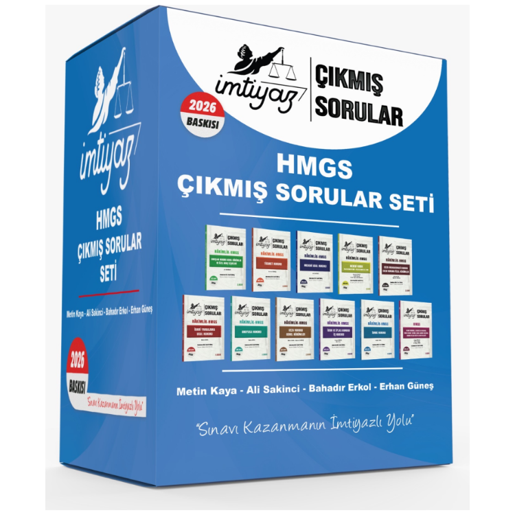 HMGS Çıkmış Soru Bankası Seti -2026 İmtiyaz Yayıncılık