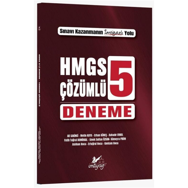 HMGS 5’Lİ DENEME- İmtiyaz Yayıncılık