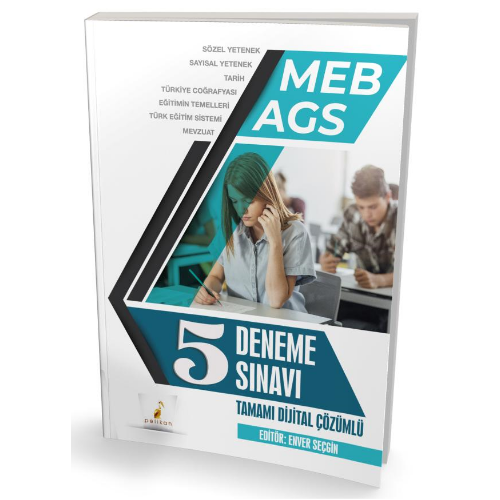 MEB - AGS Hazırlık 5 Deneme Sınavı Tamamı Dijital Çözümlü  Pelikan Yayınevi