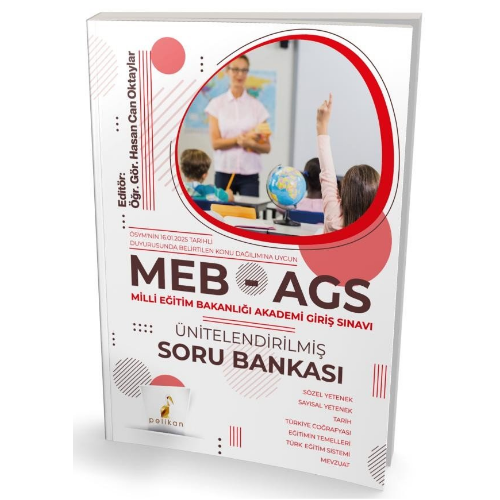 MEB - AGS Hazırlık Ünitelendirilmiş Tek Kitap Soru Bankası  Pelikan Yayınevi