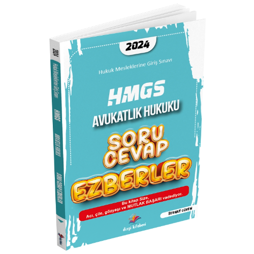 2024 HMGS Avukatlık Hukuku Soru Cevap Ezberler Dizgi Kitap Yayınları