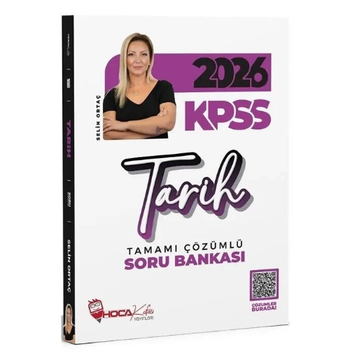 2026 KPSS Tarih Soru Bankası Çözümlü - Selin Ortaç Hoca Kafası Yayınları