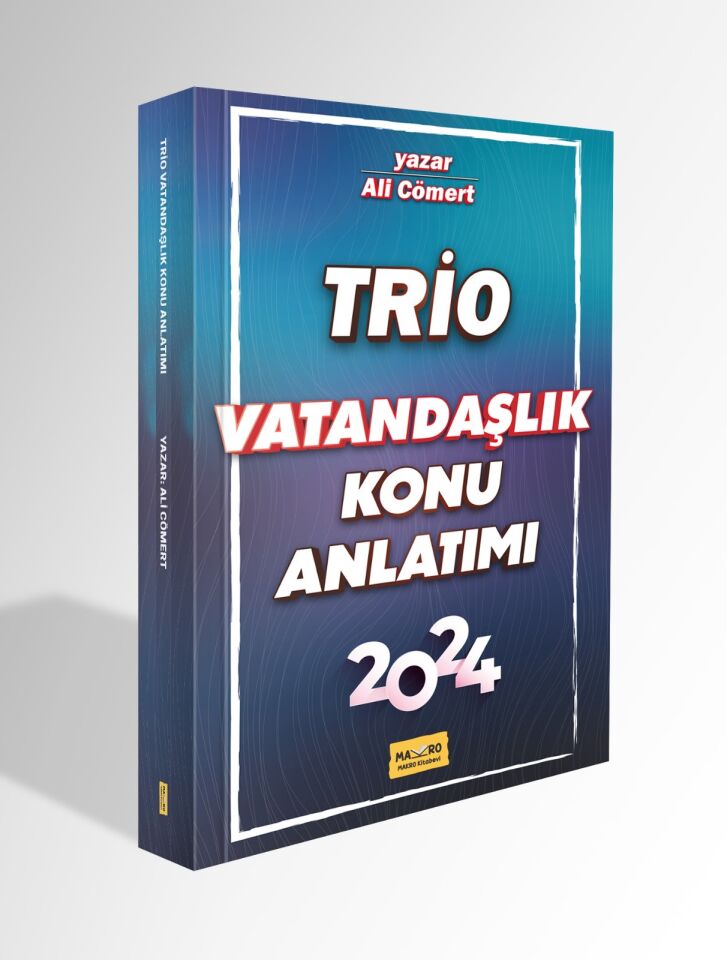 Trio Vatandaşlık Konu Anlatımı – Ali Cömert 2024 Makro Kitabevi