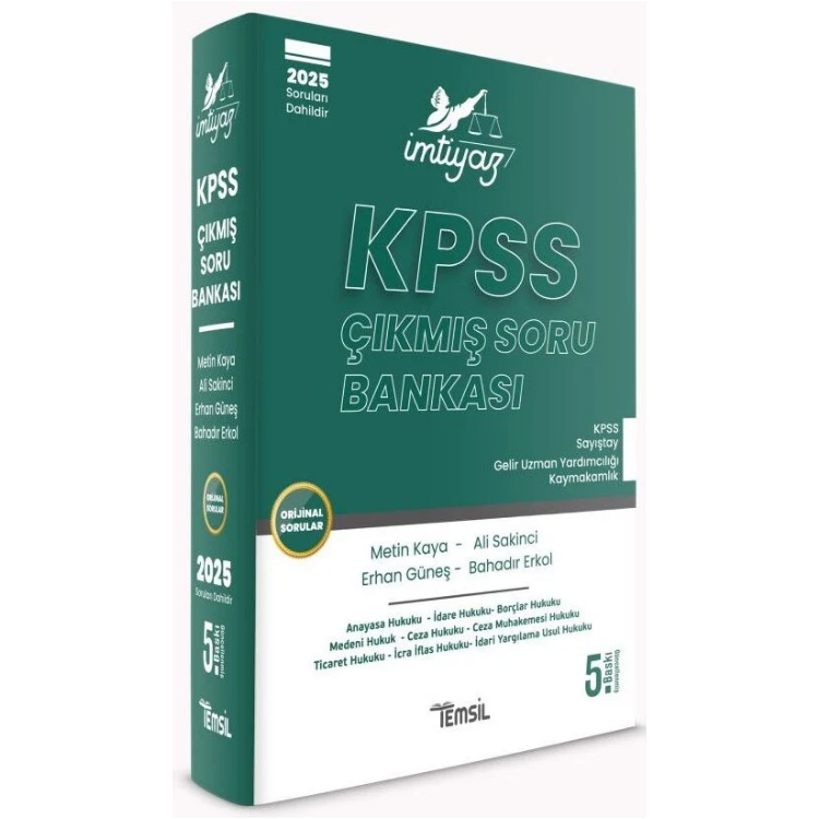 KPSS Çıkmış Soru Bankası- İmtiyaz Yayıncılık