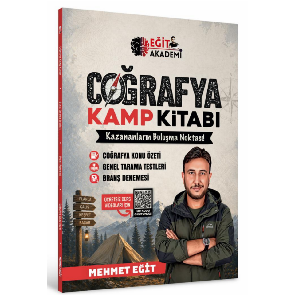2026 MEB AGS KPSS Coğrafya Kamp Kitabı Eğit Akademi
